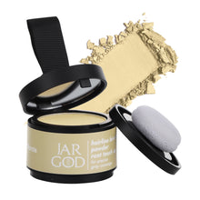 Load image into Gallery viewer, JARGOD Hairline Powder Root Touch-Up Temporary Concealing Powder for Women & Men, Instant Gray Coveragey, 4g