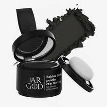 Load image into Gallery viewer, Hairline Powder Root Touch-Up Temporary Concealing Powder for Women & Men, Instant Gray Coveragey, 4g by Jargod