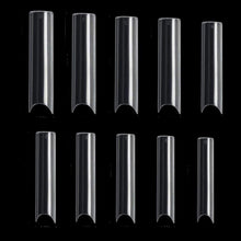 Load image into Gallery viewer, XXL C Curve Half Cover French Artificial False Nail Tips in bag Jargod