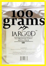 Load image into Gallery viewer, JARGOD 100 Gram Hair Building Fibers - Refill Your Existing Fiber Bottle - Hair Filler Fibers - Hair Loss Concealer For Thinning Hair
