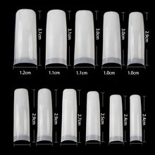 Load image into Gallery viewer, French Nail Tips Artificial False French Nail Tips 500pcs - JARGOD