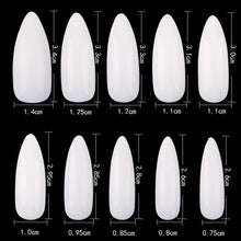 Load image into Gallery viewer, Long Almond Full Cover Nails -jargod