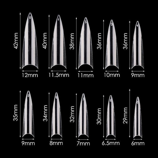 Fake Nail Tips Artificial Fingernail Tips-JARGOD