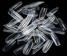 Load image into Gallery viewer, 100Pc Long Ballerina/Long Coffin/Long Almond/Long Oval/Full Cover Square False Nail Tips Fake Nails False Nails Artificial Nails Tips in Bag Jargod