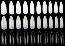 Load image into Gallery viewer, Long Almond Full Cover Nails 600 pieces