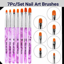Load image into Gallery viewer, UV GEL Acrylic Nail brush-jargod