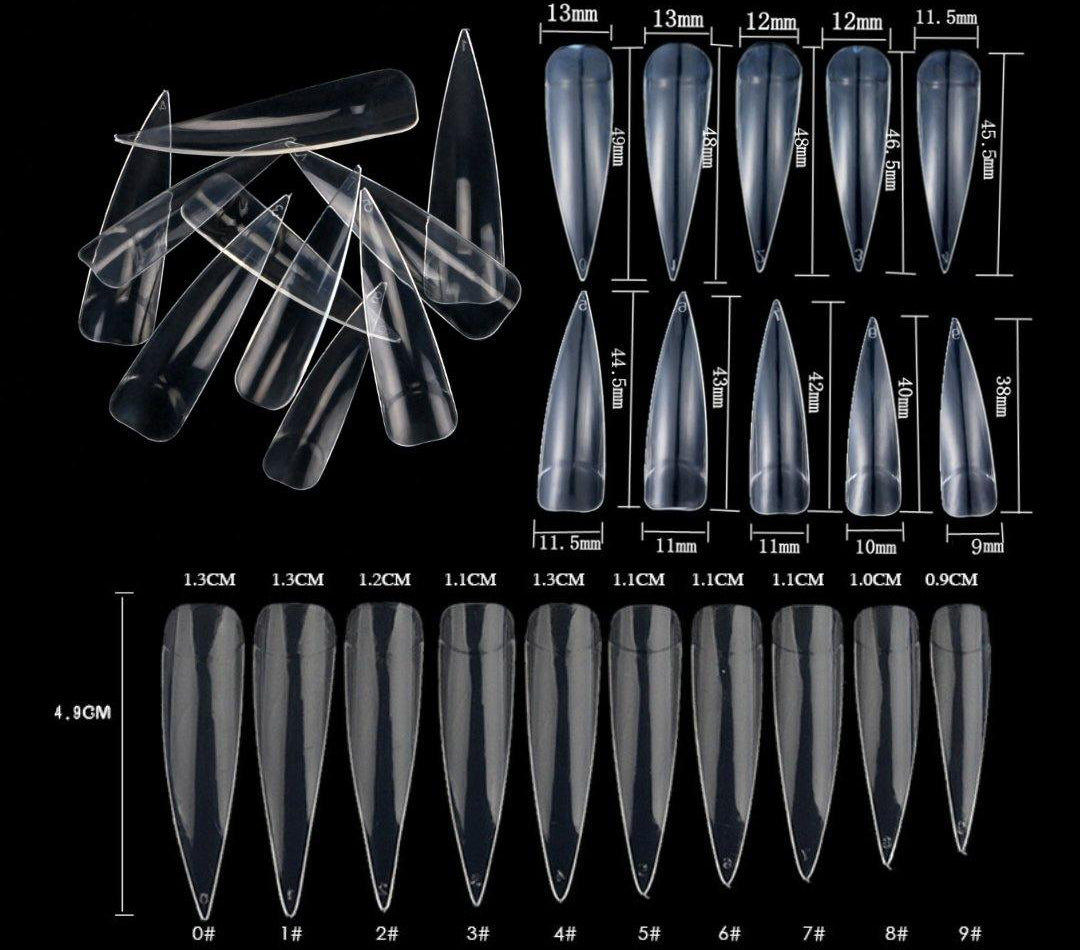 False Nail Tips 500Pcs-jargod