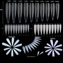 Load image into Gallery viewer, French Artificial False Nail Tips 500Pcs