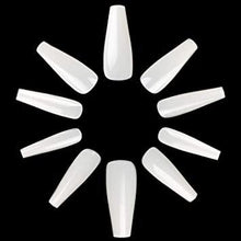 Load image into Gallery viewer, Jargod 600pcs Coffin Long Ballerina Nails Full Cover Acrylic Nails False Nail Tips - JARGOD