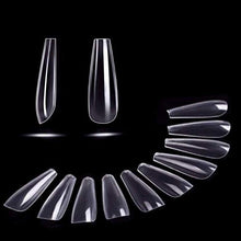 Load image into Gallery viewer, Jargod 600pcs Coffin Long Ballerina Nails Full Cover Acrylic Nails False Nail Tips - JARGOD