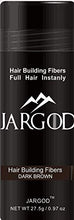 Load image into Gallery viewer, 2 pack Jargod Hair Building Fibers color (Dark Brown)  27.5g
