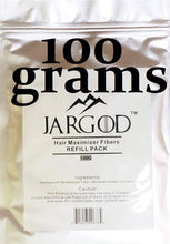 Load image into Gallery viewer, JARGOD 100 Gram Hair Building Fibers - Refill Your Existing Fiber Bottle - Hair Filler Fibers - Hair Loss Concealer For Thinning Hair