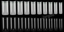 Load image into Gallery viewer, 500pcs French Square Half cover Square Nail Tips Artificial False Fake Nail Tips  Jargod