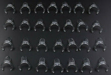 Load image into Gallery viewer, 50 PCS Ring False Nail Art Tools Nail Polish Display Practice Tips Choose Natural/ Clear Jargod