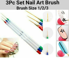 Load image into Gallery viewer, UV GEL Acrylic Nail Art Tip Design Dotting Painting Pen Polish Brush Tool CHOOSE