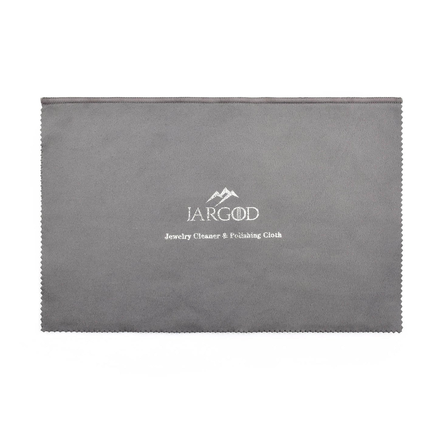 JARGOD Silver Polishing Cloth — Jewelry Tarnish Remover & Cleaner for Gold Silver Platinum, 11x14" Microfiber, Pack of 1