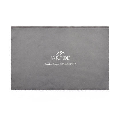 JARGOD Silver Polishing Cloth — Jewelry Tarnish Remover & Cleaner for Gold Silver Platinum, 11x14" Microfiber, Pack of 1