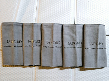 Jewelry Cleaning Polishing Cloth Cleaning 11" X 14" Xtra Large pro Size Cleaning Cloth for Gold, Silver, and Platinum Jewelry.(Pack of 5pcs) Cotton Jargod