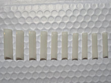 Load image into Gallery viewer, XXL C Curve  / Waterpipe / Half Tube Half Cover French Artificial False Nail Tips 100Pc in Bag CHOOSE Clear/ Natural Jargod
