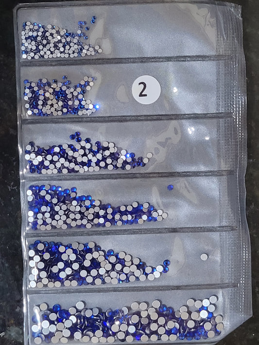 Partition-size 1440pcs Nail Art Rhinestones Crystals Strass For Nails Decoration 1440 Pcs SS4 SS6 SS8 SS10 SS12 SS16 by jargod