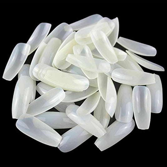 Long Coffin Ballet Full Cover Nails False Fake Artificial Nails Tips Press on Nails  600pcs JARGOD