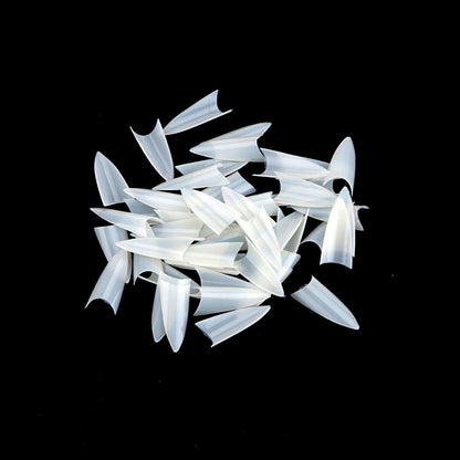 500Pc Stiletto French Half Cover False Fake Acrylic Nail Tips Jargod