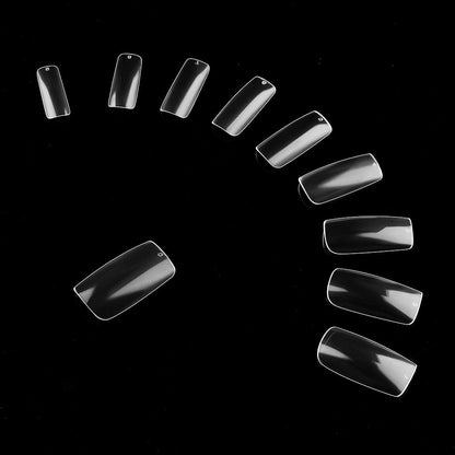 Full Cover Nail Tips Long Square Fake Nails Tips | Fake Nails | False Nails | Press On Nails | Nail Supplies CHOOSE 500 pcs Jargod