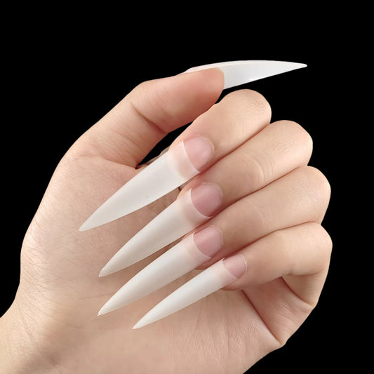 Long Stiletto Nails Tips Artificial False Nail Tips Fake Tips 500Pcs in Bags Jargod