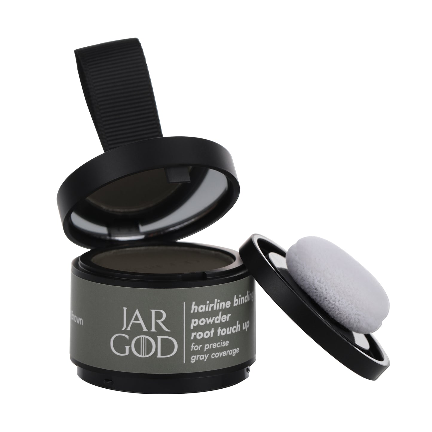 Hairline Powder Root Touch-Up Temporary Concealing Powder for Women & Men, Instant Gray Coveragey, 4g by Jargod