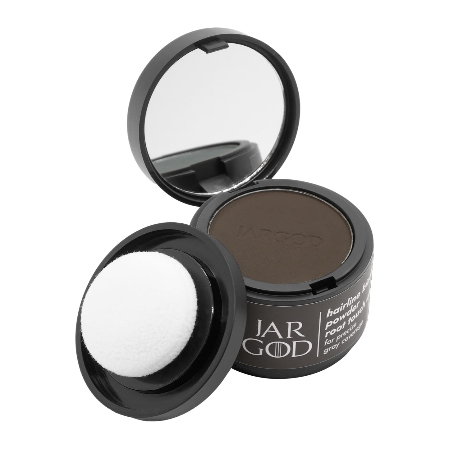 Hairline Powder Root Touch-Up Temporary Concealing Powder for Women & Men, Instant Gray Coveragey, 4g by Jargod