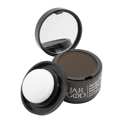 Hairline Powder Root Touch-Up Temporary Concealing Powder for Women & Men, Instant Gray Coveragey, 4g by Jargod