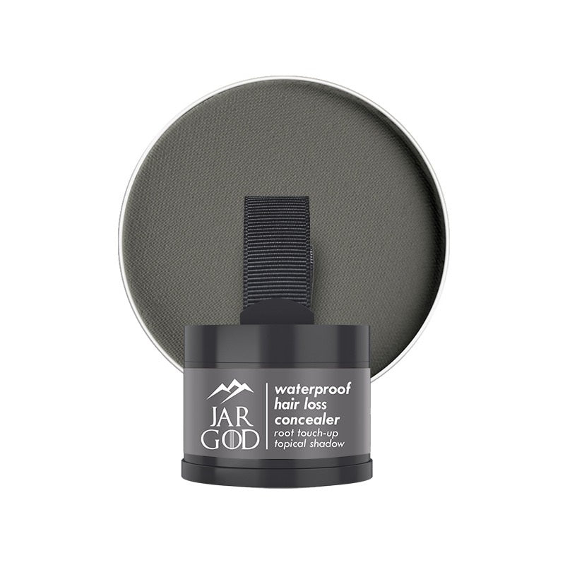 Hairline Powder Root Touch-Up Temporary Concealing Powder for Women & Men, Instant Gray Coveragey, 4g by Jargod
