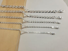 Load image into Gallery viewer, Real Solid 925 Sterling Silver Mariner Link Chain Necklace Made in Italy Jargod
