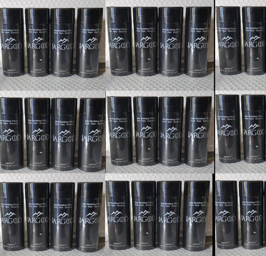 30 Bottle Full Case Black Hair Building Fibers for Instant Volume and Thicker Fuller Hair Large 27.5g ( Pack of 30 Bottles ) Hair Fibers for Women and Men Jargod