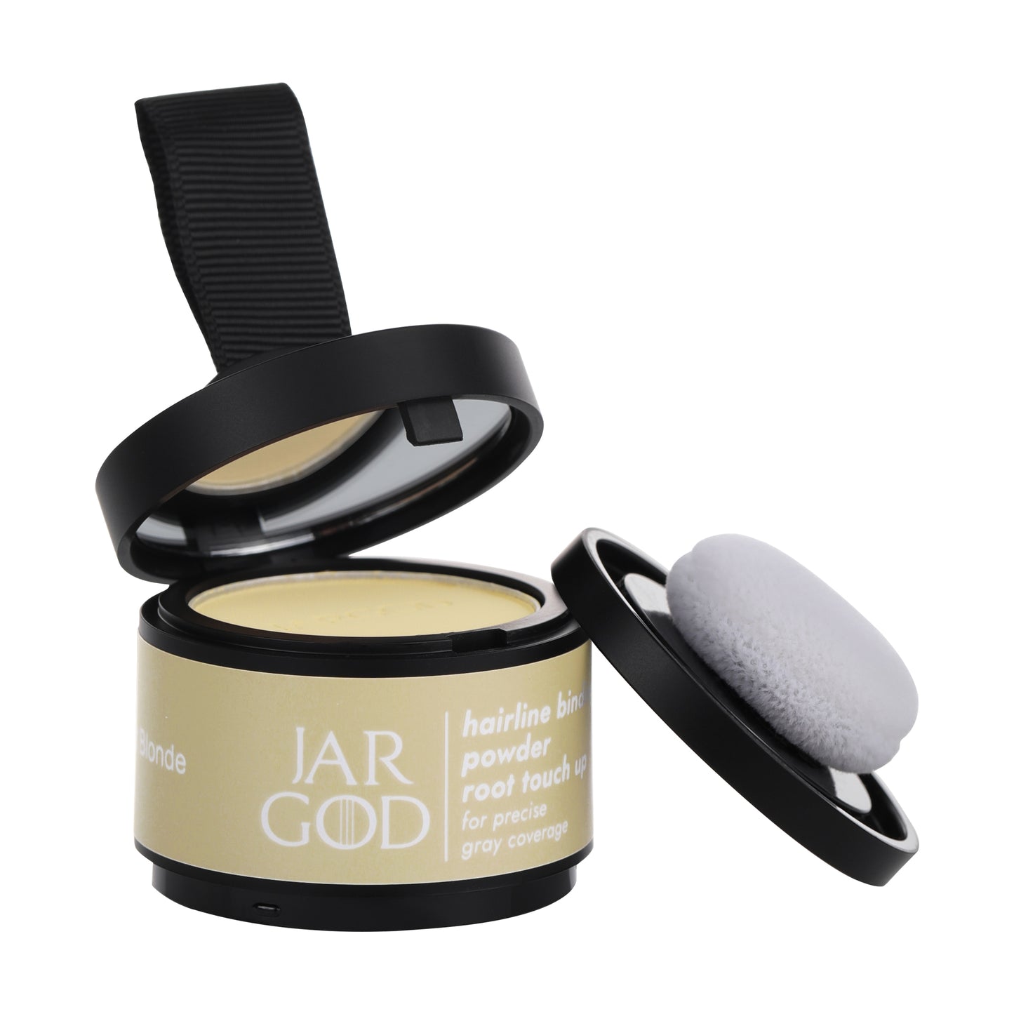 Hairline Powder Root Touch-Up Temporary Concealing Powder for Women & Men, Instant Gray Coveragey, 4g by Jargod
