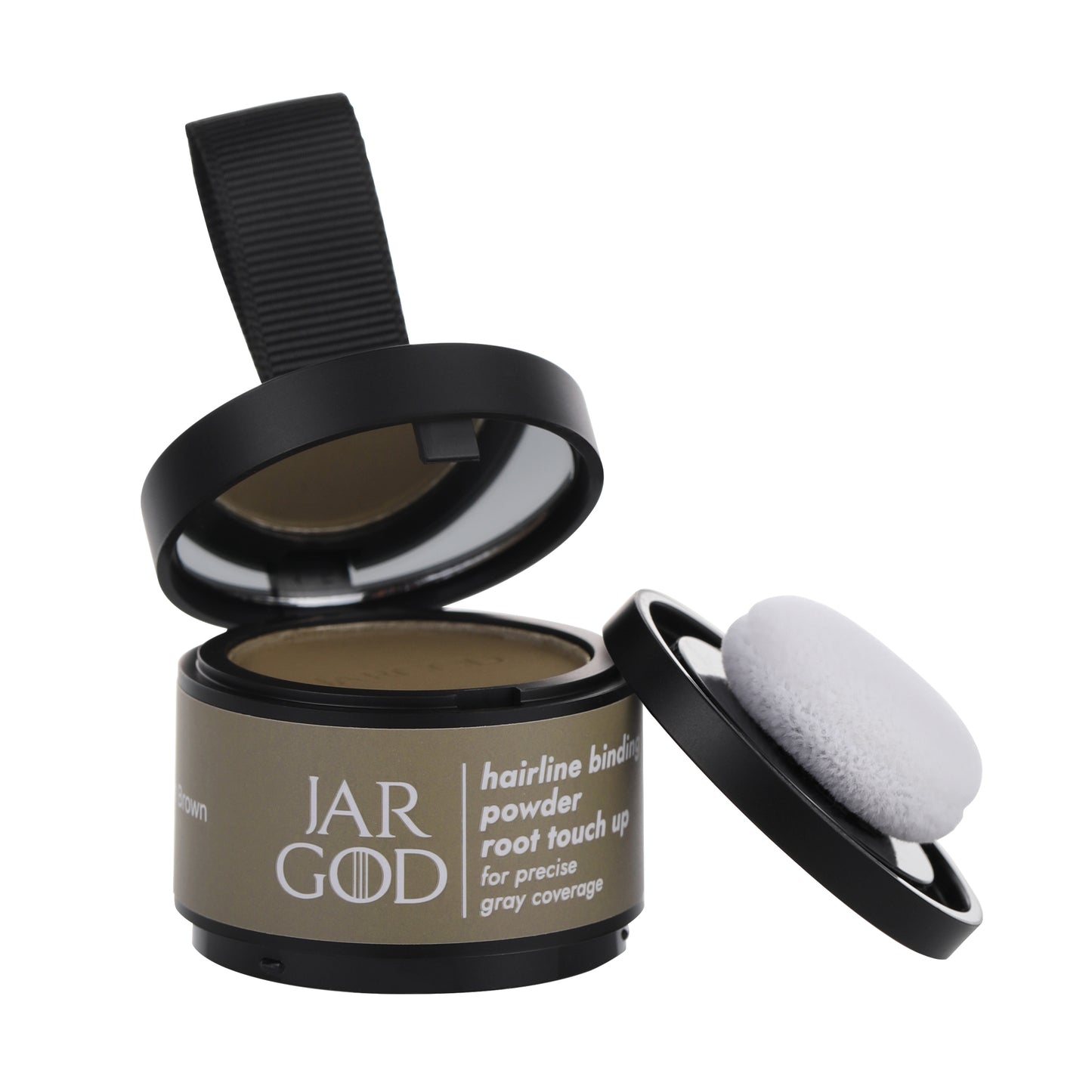 Hairline Powder Root Touch-Up Temporary Concealing Powder for Women & Men, Instant Gray Coveragey, 4g by Jargod