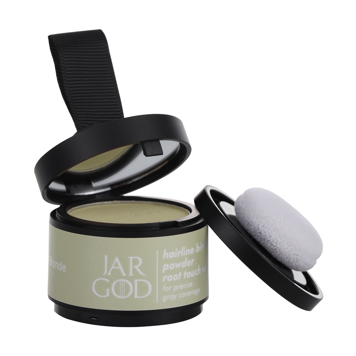 Hairline Powder Root Touch-Up Temporary Concealing Powder for Women & Men, Instant Gray Coveragey, 4g by Jargod