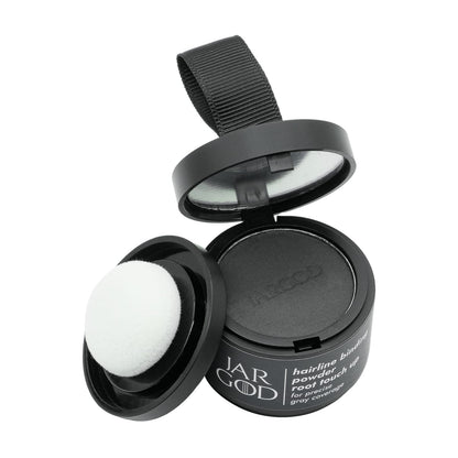 Hairline Powder Root Touch-Up Temporary Concealing Powder for Women & Men, Instant Gray Coveragey, 4g by Jargod