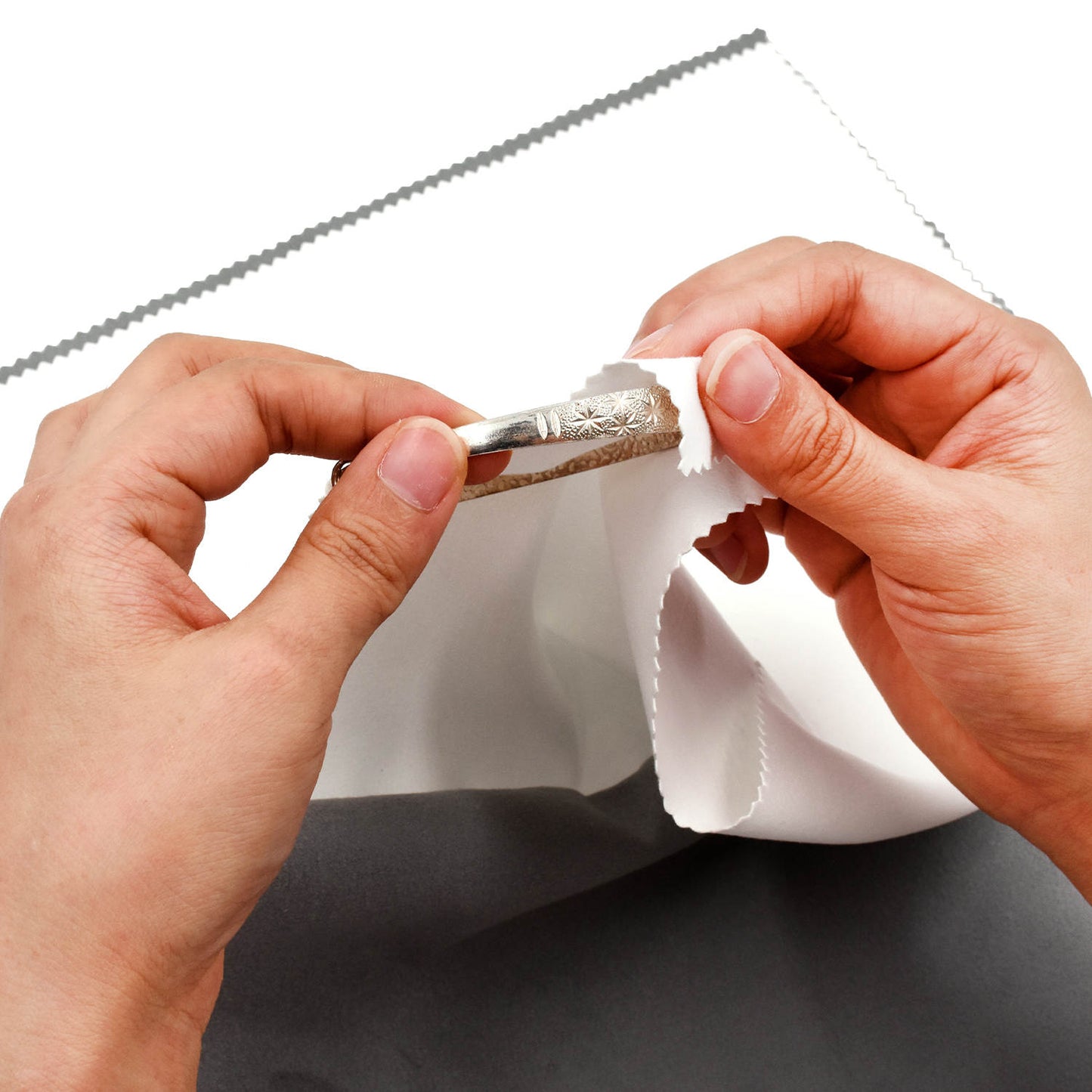 Jewelry Cleaning Polishing Cloth Cleaning 11" X 14" Xtra Large pro Size Cleaning Cloth for Gold, Silver, and Platinum Jewelry.(Pack of 5pcs) Cotton Jargod