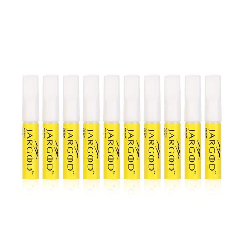 Jargod Nail Glue for Acrylic Nails Long Lasting Quick Drying for Artificial Nails & Nail Tips 10 pcs - JARGOD