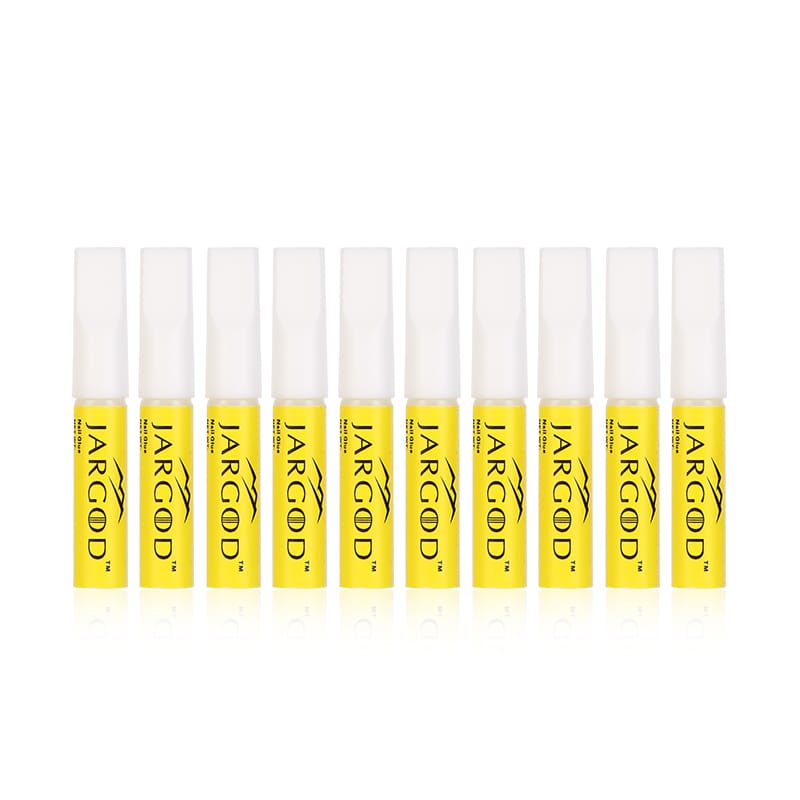 Jargod 10 pcs Nail Glue for Professional Nail Art - Super Bond For Acrylic Nails Tips