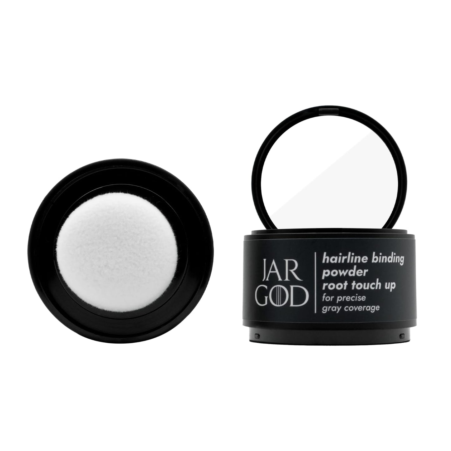 Hairline Powder Root Touch-Up Temporary Concealing Powder for Women & Men, Instant Gray Coveragey, 4g by Jargod