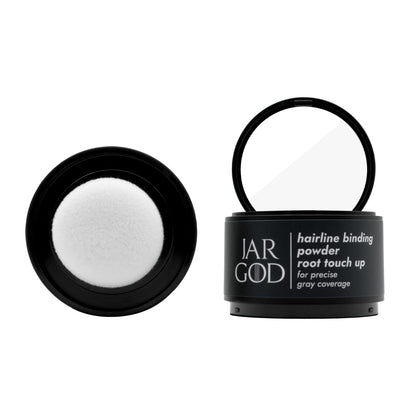 Hairline Powder Root Touch-Up Temporary Concealing Powder for Women & Men, Instant Gray Coveragey, 4g by Jargod