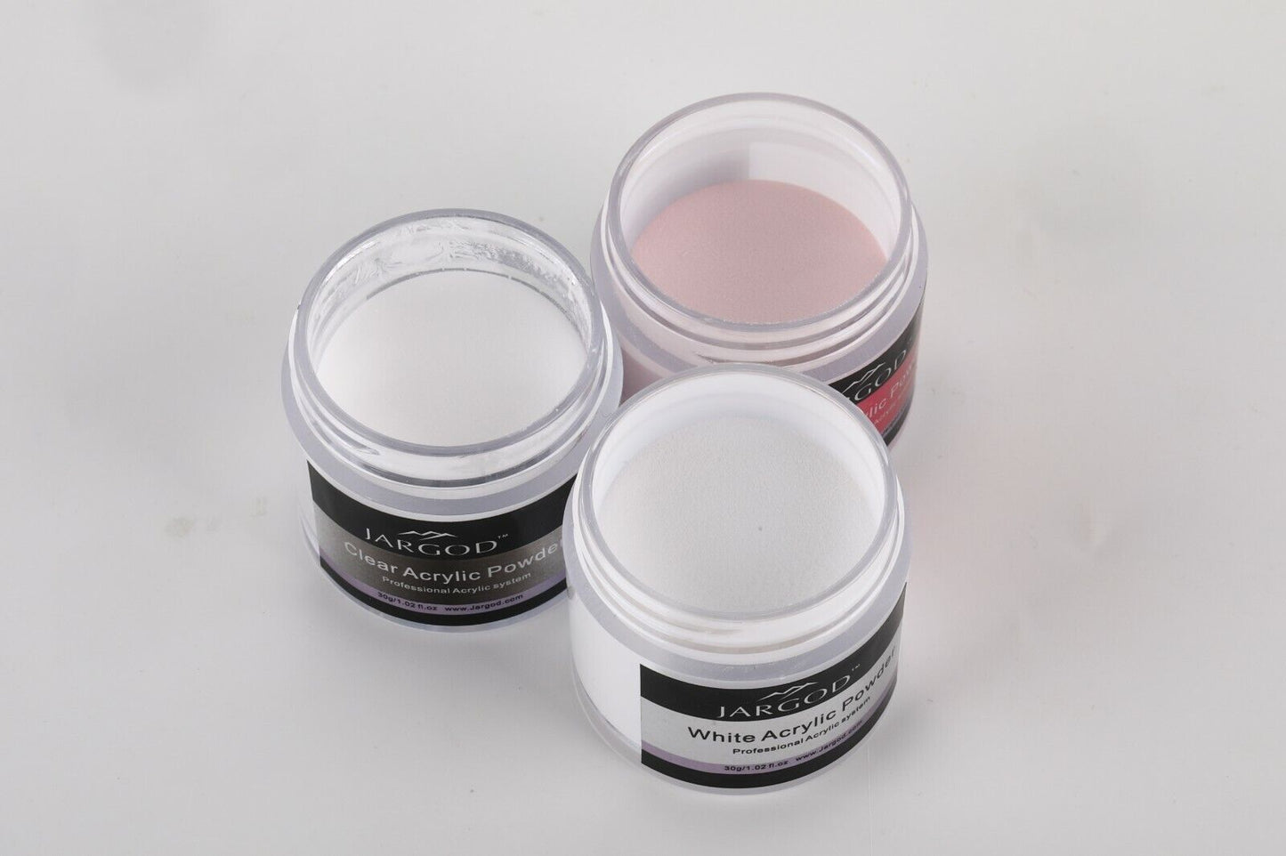ACRYLIC POWDER Pink /White/ Clear Acrylic Powder Size 30g/1.0 oz