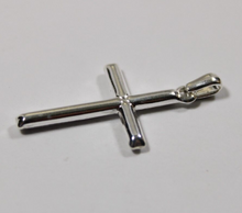 Load image into Gallery viewer, Cross Pendant (small) Real Solid 925 Sterling Silver Men women Italy Jargod

