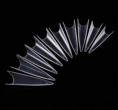 Long Stiletto Nails Tips Artificial False Nail Tips Fake Tips 500Pcs in Bags Jargod
