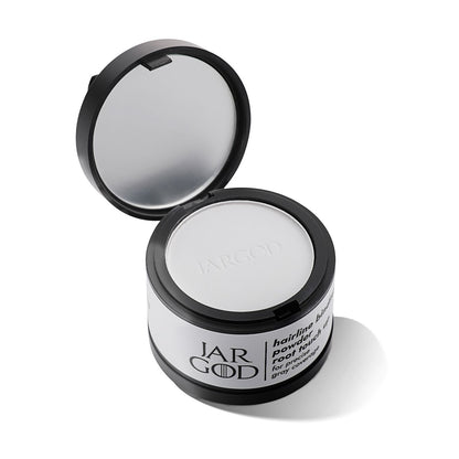 Hairline Powder Root Touch-Up Temporary Concealing Powder for Women & Men, Instant Gray Coveragey, 4g by Jargod