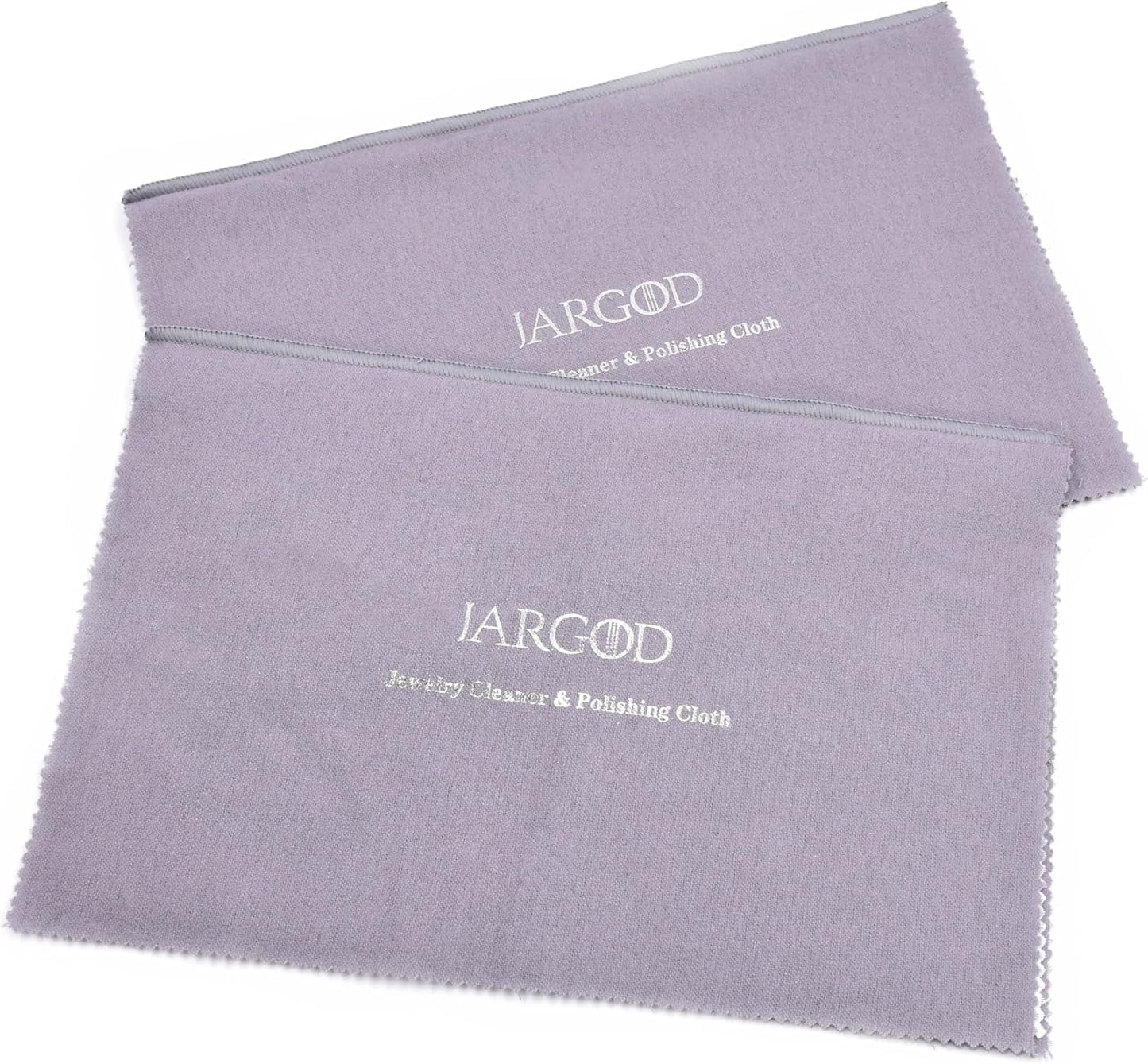 2 pack Jewelry Cleaning and Polishing Cloth made with cotton for Gold, Silver, Platinum Jewelry Xtra Large Pro Size 11" X 14" JARGOD