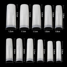 Load image into Gallery viewer, French Nail Tips Artificial False French Nail Tips 500pcs - JARGOD
