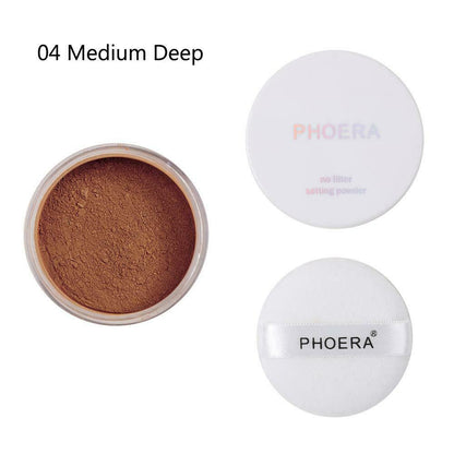 PHOERA No Filter Setting Powder Loose Face Translucent Foundation Makeup Puff